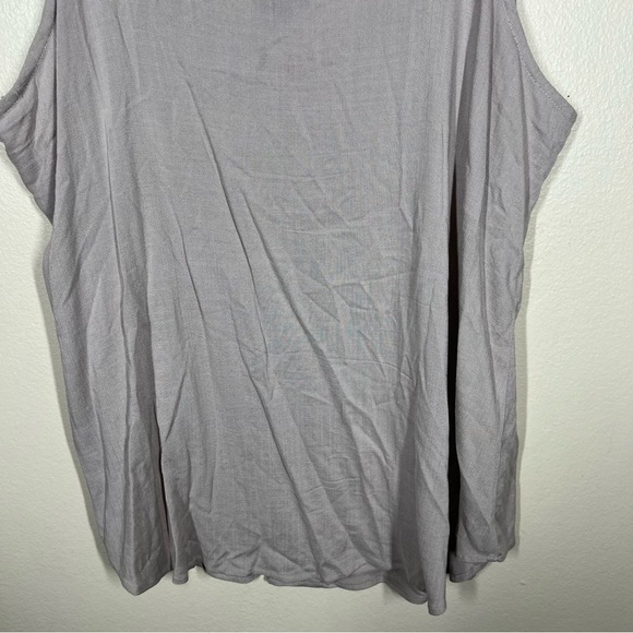 Torrid Womens Tan Taupe Spaghetti Strap VNeck Tank Top Adjustable Straps NWT - Picture 9 of 9